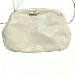 Vintage Crown Lewis clutch with shoulder strap one interior zip pocket